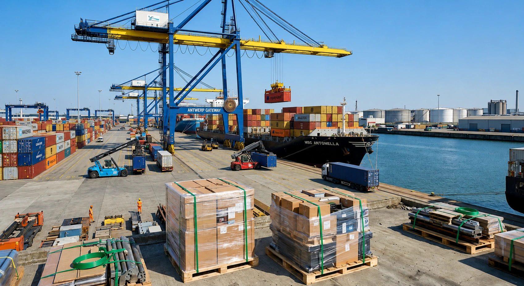 PET Strapping Band Exporter Belgium — Greenstrix Supply